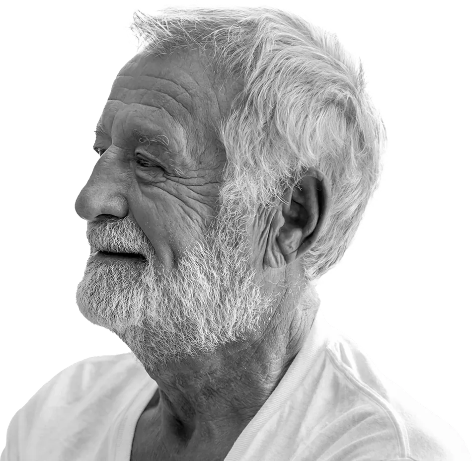 Portrait of an older man